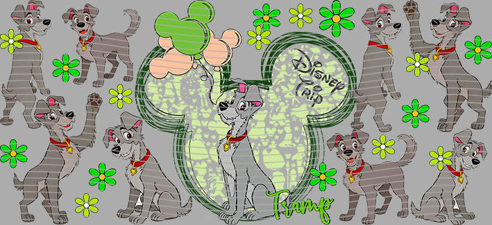 16oz Disney style-D-1220